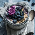 Blueberry Pie Overnight Oats