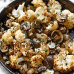 Garlic Cauliflower Mushroom Skillet: A Quick and Delicious Dish