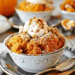 Crockpot Pumpkin Cobbler with Cake Mix