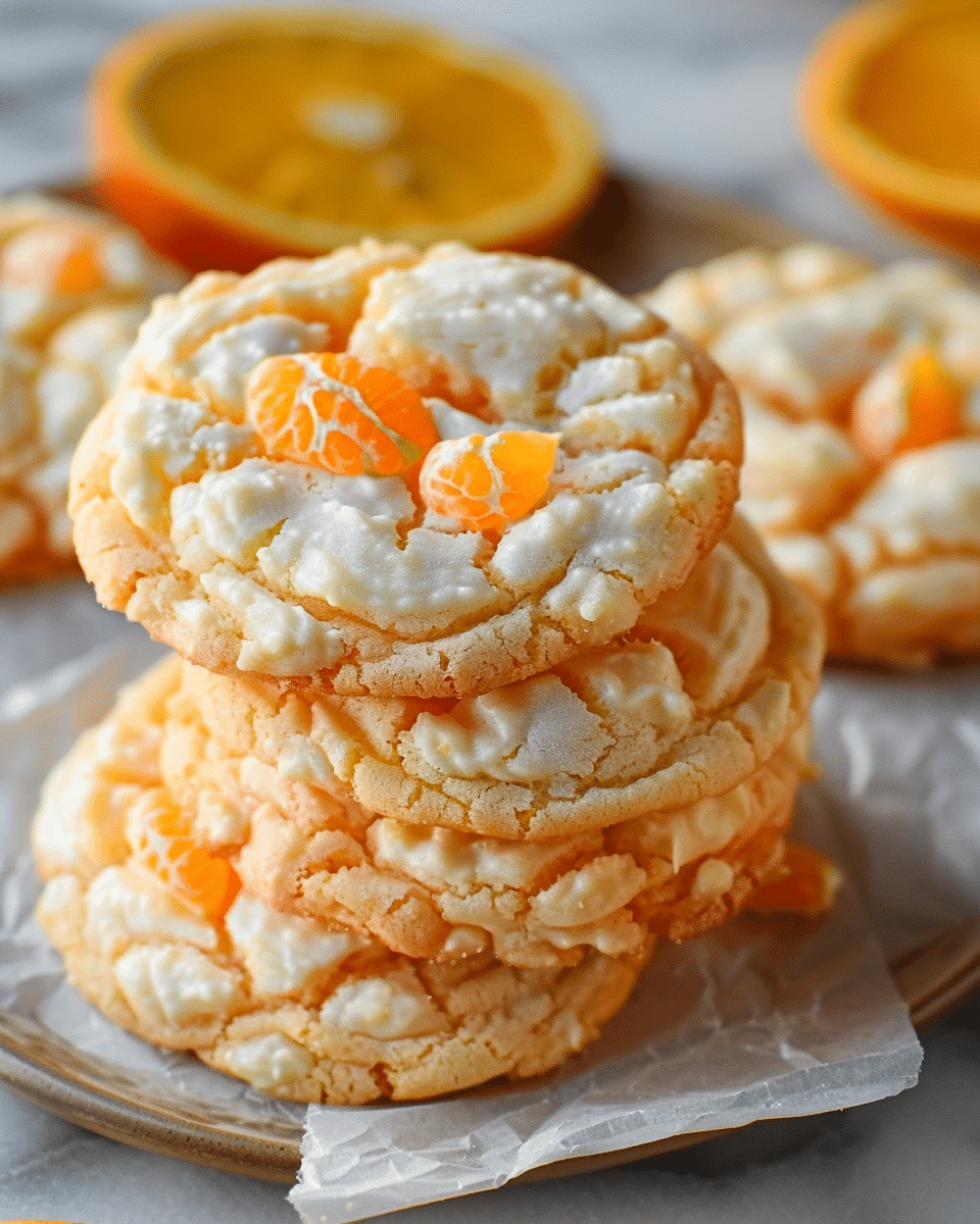 Creamsicle Orange Cookies