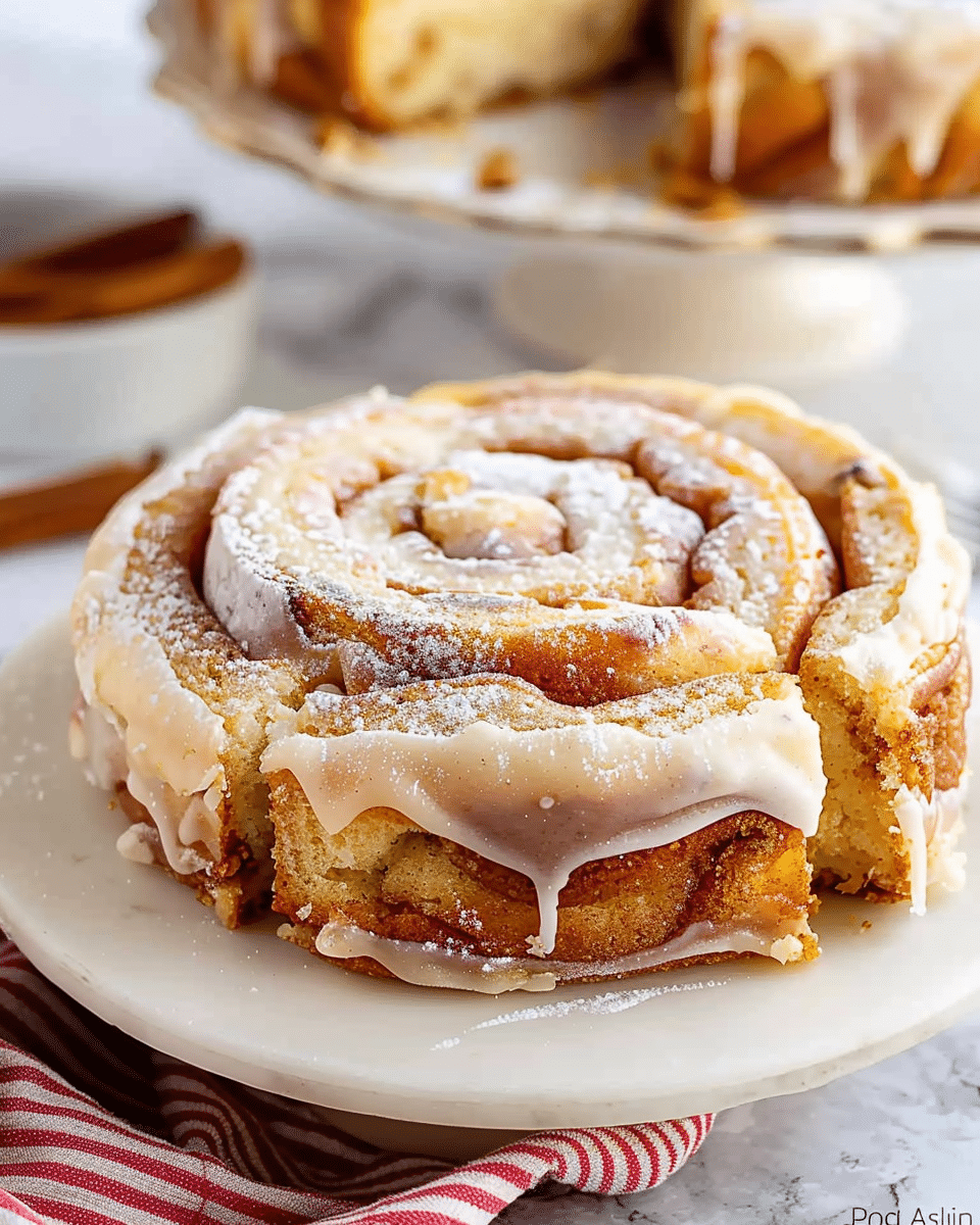 Cinnamon Roll Cake Recipe