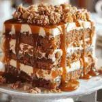 Caramel Toffee Crunch Cake