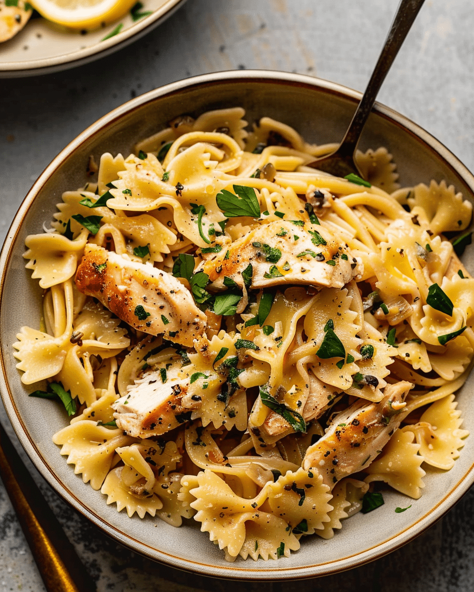 Chicken Piccata Pasta