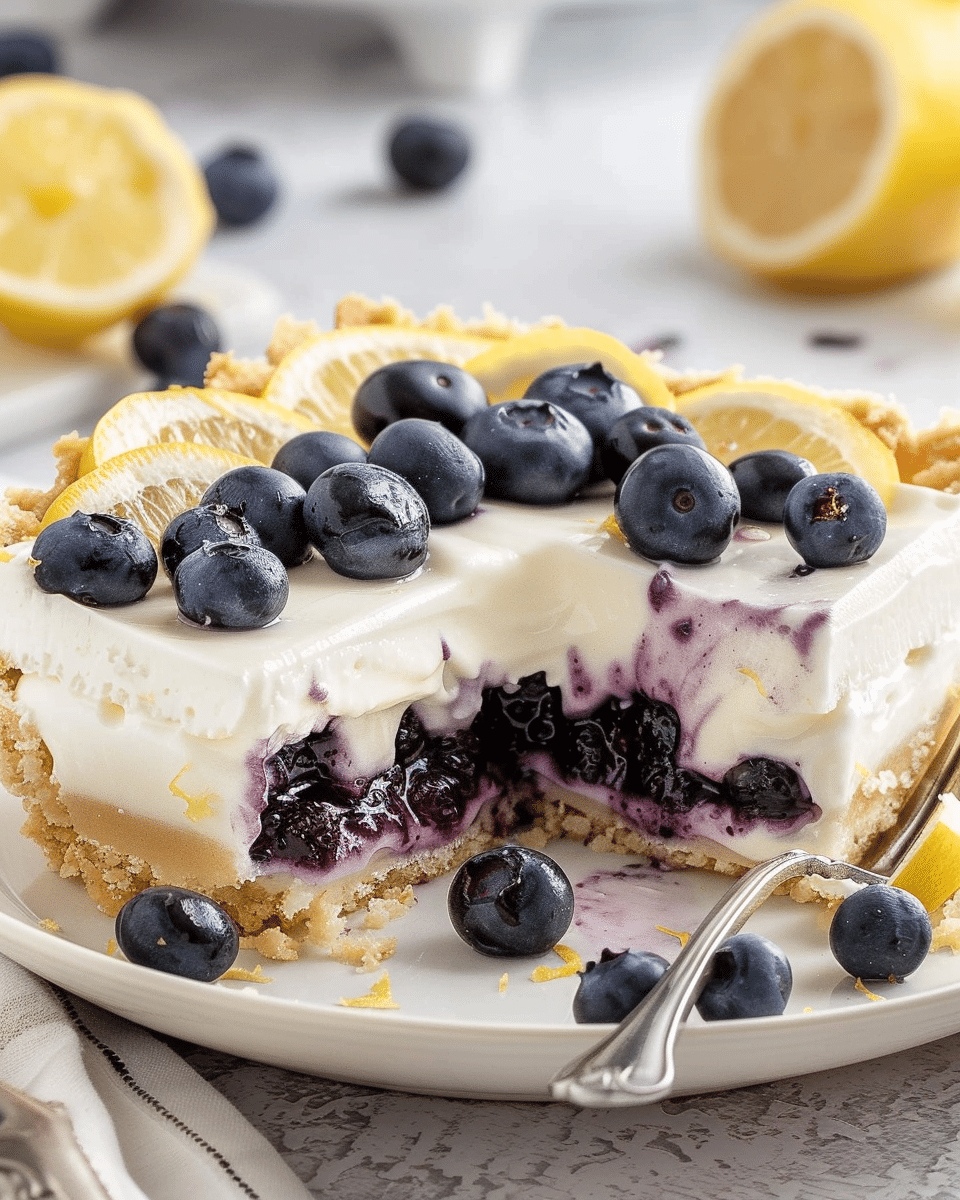 Lemon Blueberry Delight