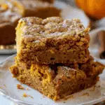 Brown Butter Pumpkin Blondies