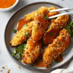 Crispy Parmesan Air Fryer Chicken Tenders