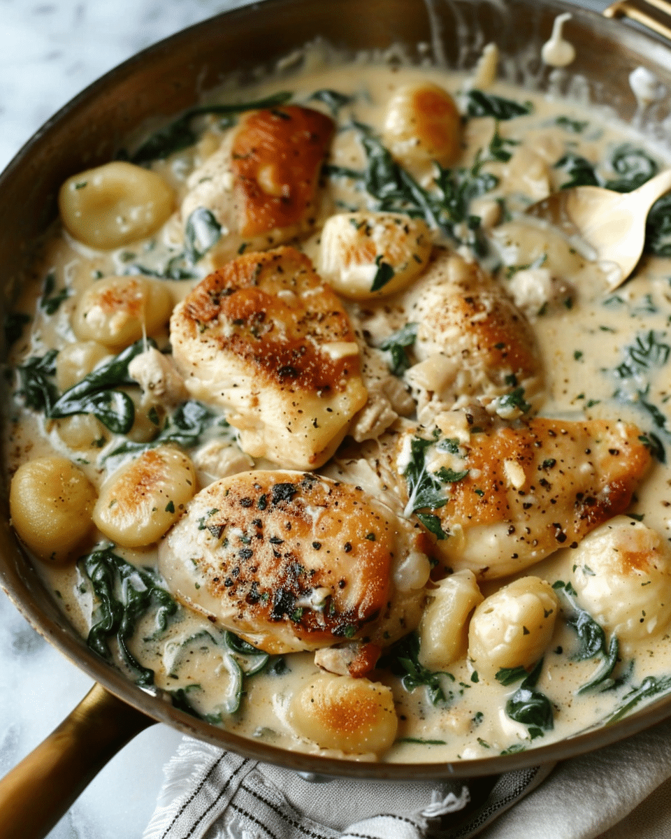 Creamy Chicken and Gnocchi