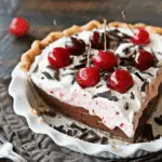 Chocolate Cherry Cream Pie