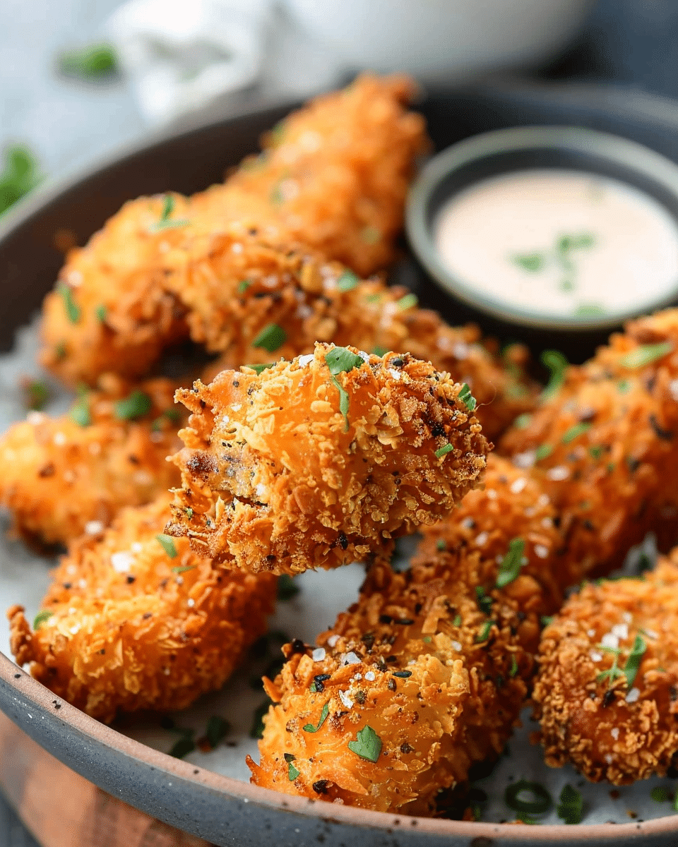 Crispy Seafood Poppers