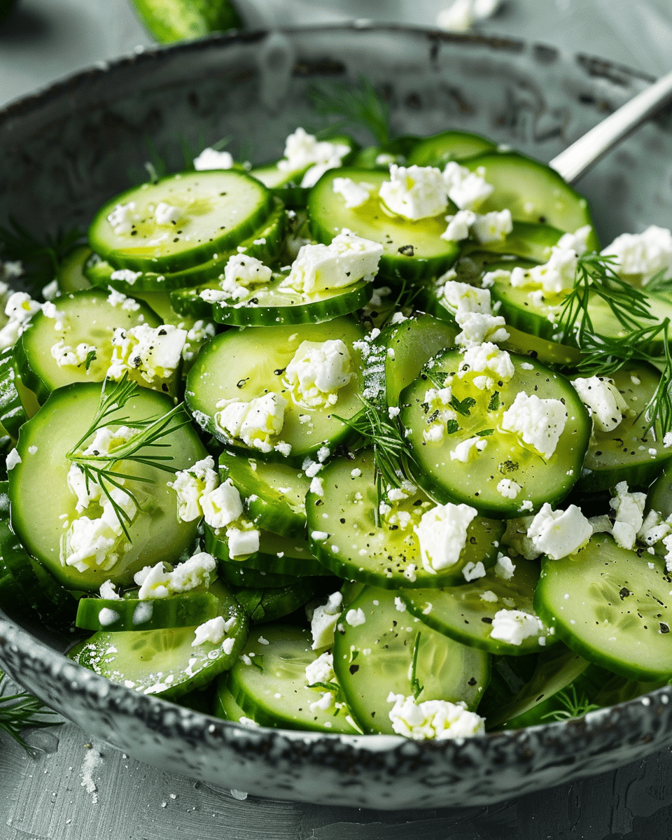 Cucumber Feta Salad