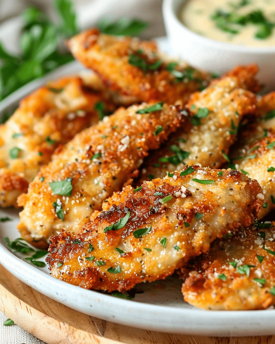 Garlic Parmesan Chicken Tenders