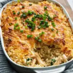 French Onion Chicken Rice Casserole