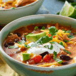 Slow Cooker Chicken Tortilla Soup