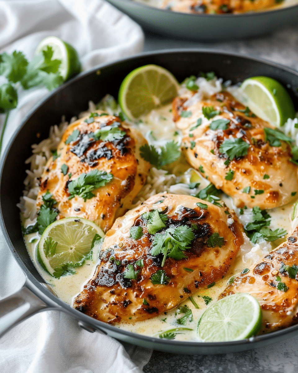 Creamy Coconut Lime Chicken
