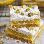 Lemon Pistachio Bars