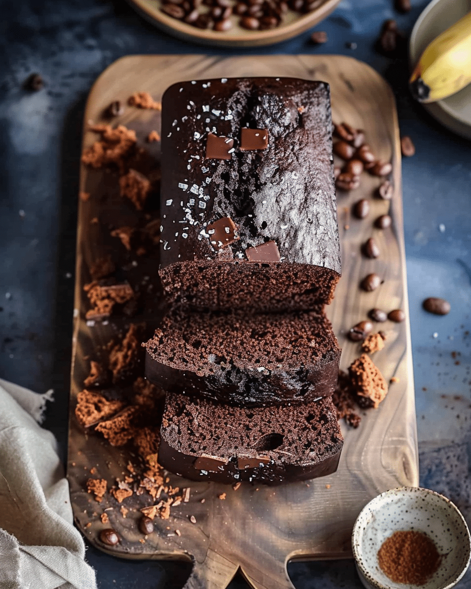 Chocolate Espresso Banana Bread