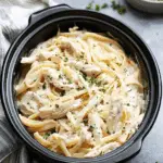 Crock Pot Creamy Italian Chicken Pasta