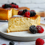 Flourless Vanilla Bean Greek Yogurt Cake