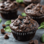 Chocolate Spinach Muffins