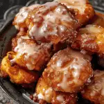 Warm Baked Apple Fritters