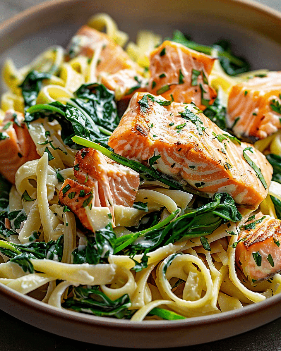 Salmon Spinach Pasta Dish: A Delicious and Nutritious Recipe to Try Today