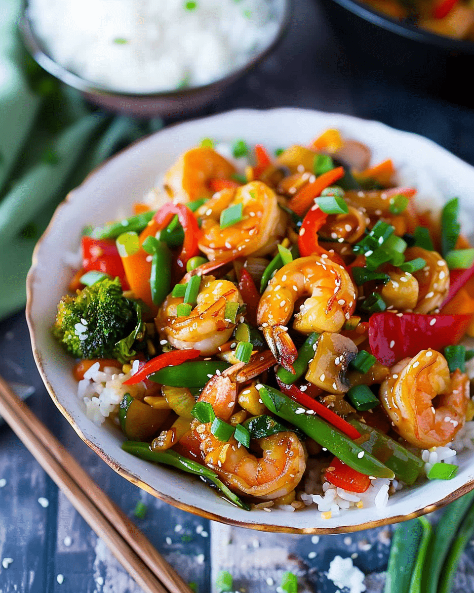 Easy Shrimp Stir Fry with Vegetables