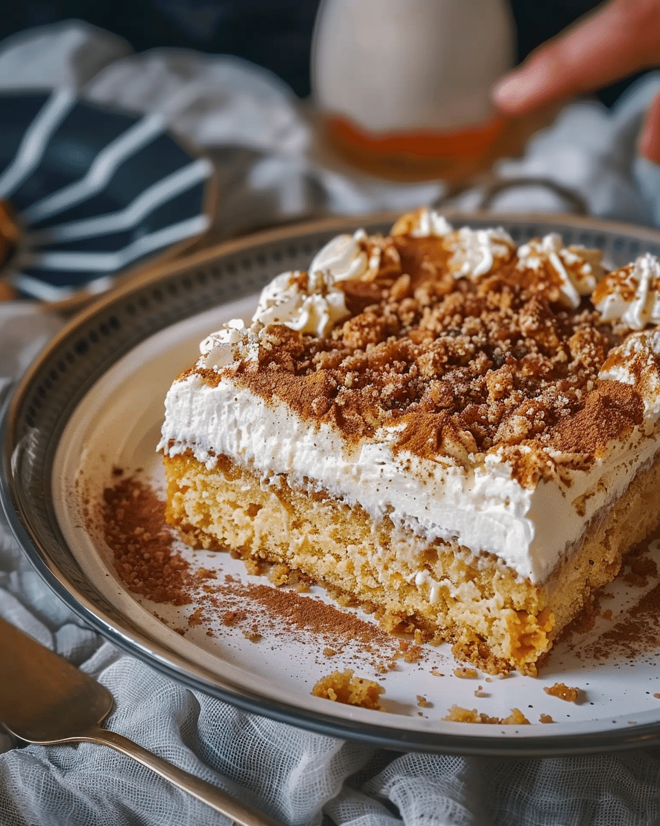 Pumpkin Tres Leches Cake