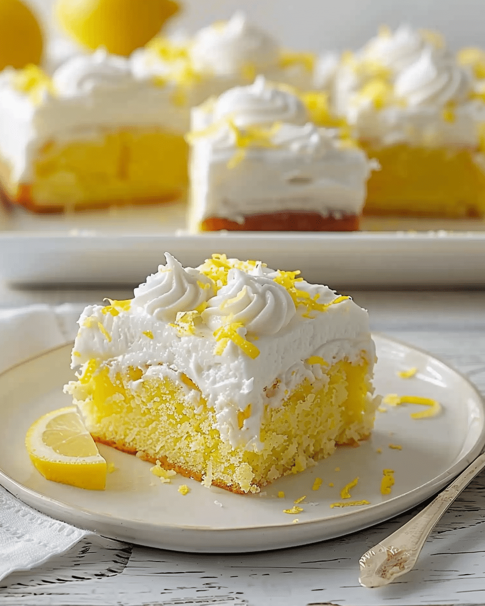 Lemon Sheet Cake