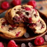 Raspberry Chocolate Chip Cookies