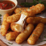 Healthy Mozzarella Sticks with String Cheese