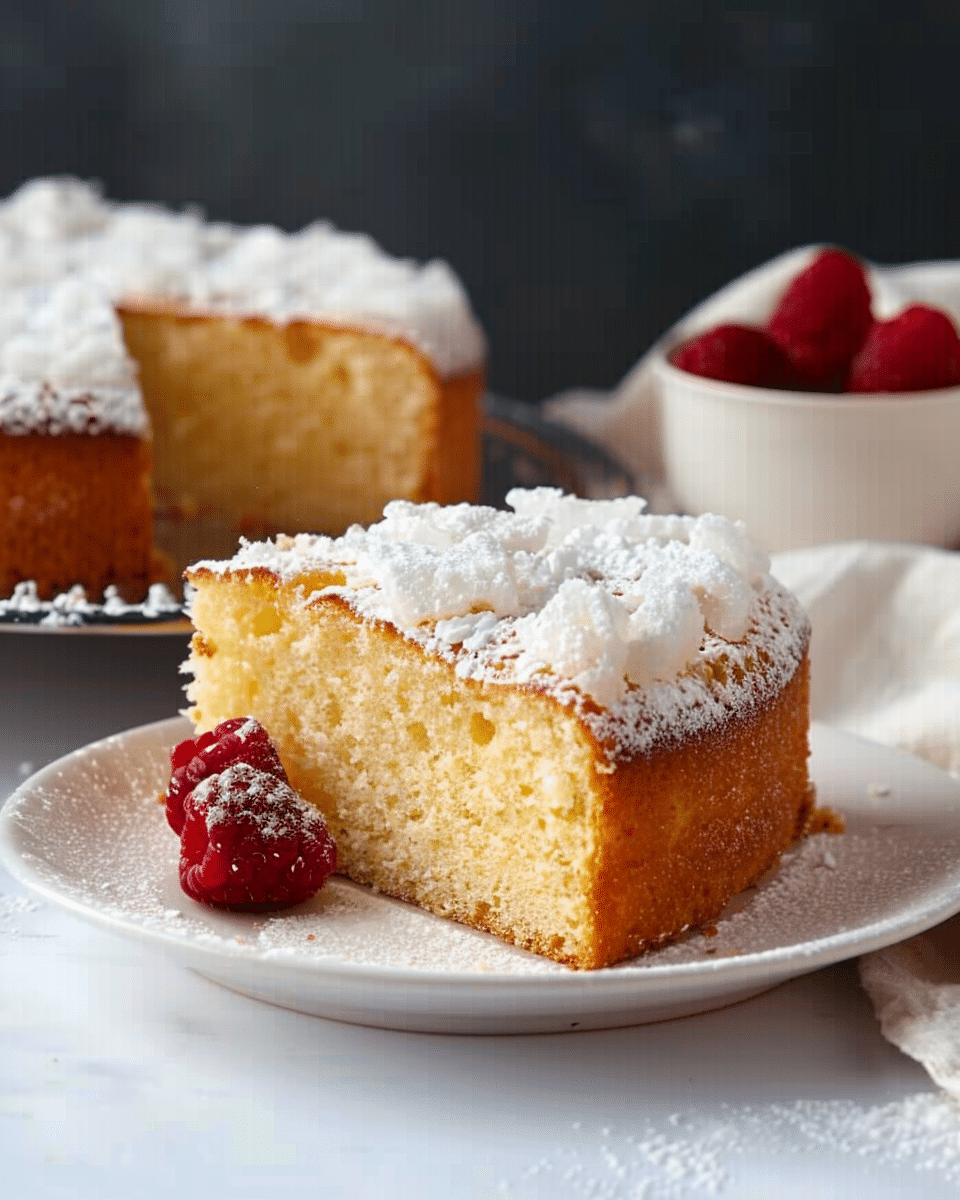 Old-Fashioned Hot Milk Cake