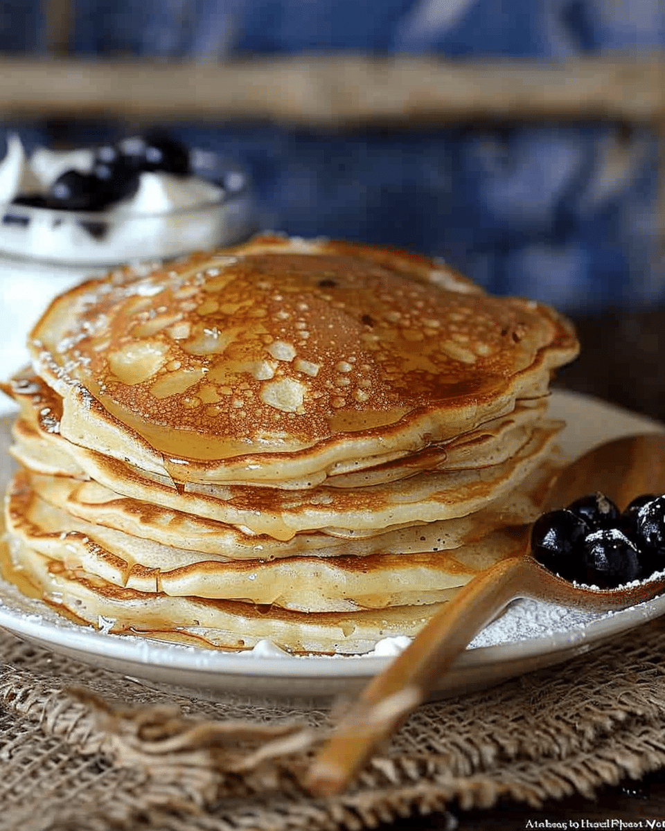 Coconut Cream Pancakes