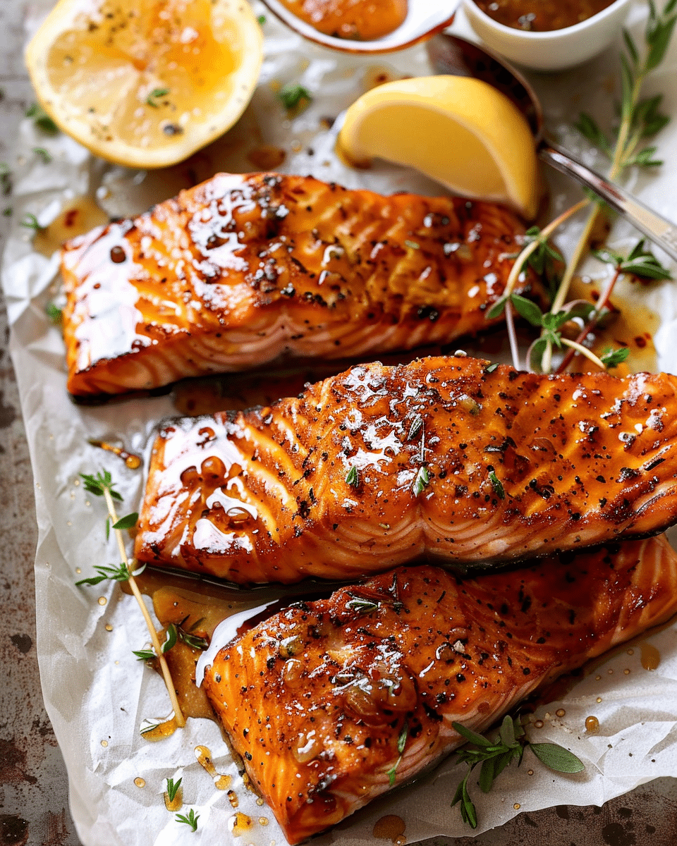 Hot Honey Salmon