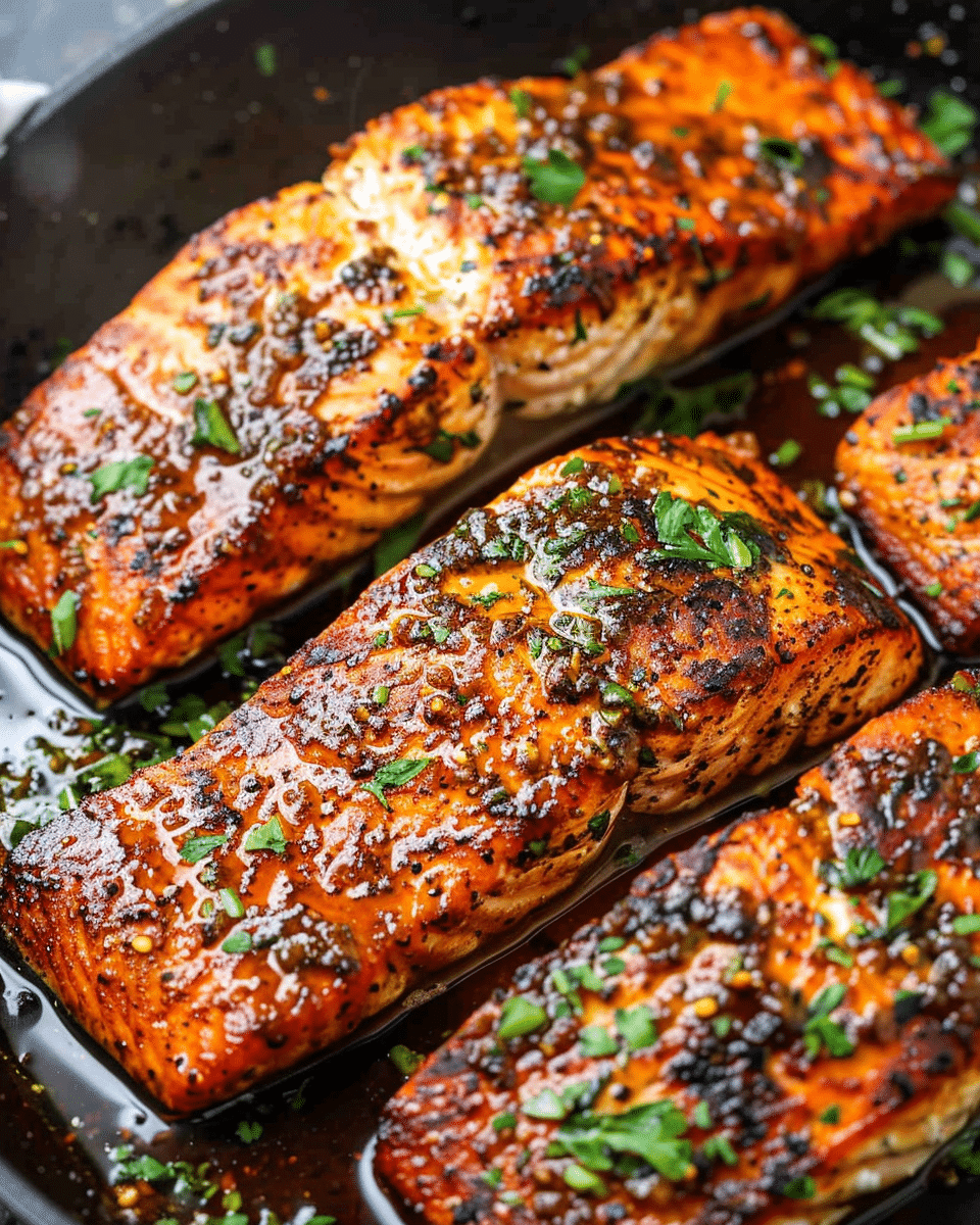 Cajun Honey Butter Salmon