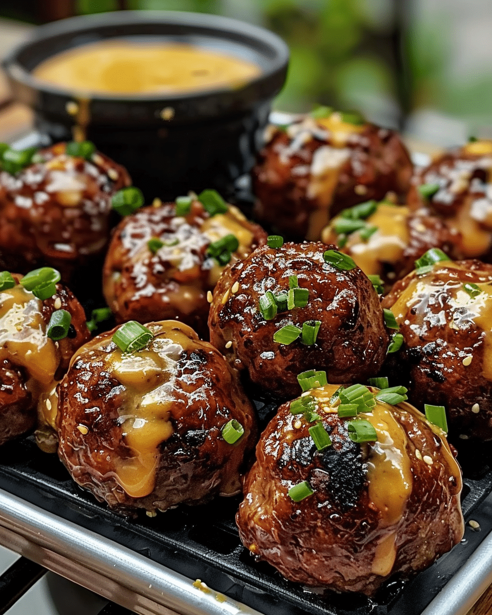 Korean BBQ Meatballs