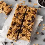 Coconut Chocolate Chip Granola Bars