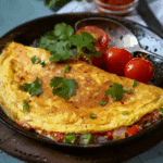 Lahori Omelette: Full of Fresh Vegetables and Aromatic Spices