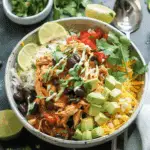 Slow Cooker Chicken Burrito Bowl