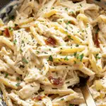 Crock Pot Creamy Italian Chicken Pasta