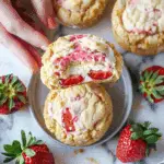 Strawberry Cheesecake Cookies