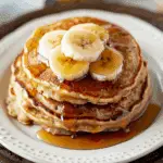 3 Ingredient Banana Oatmeal Pancakes