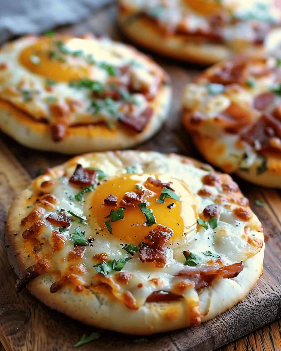 English Muffin Breakfast Pizza
