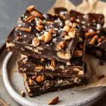 Dark Chocolate and Sea Salt Nut Bars
