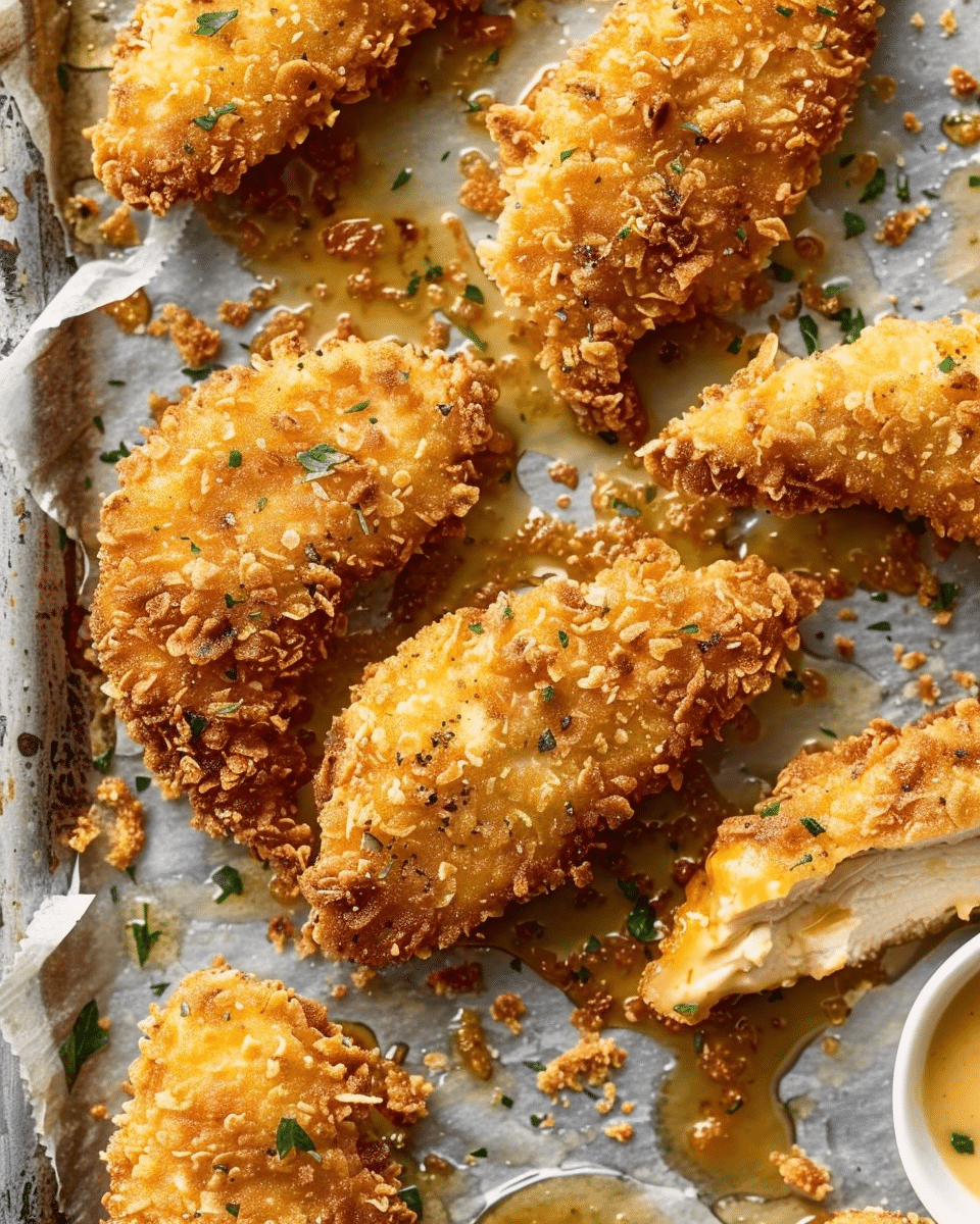 Crispy Baked Chicken Tenders