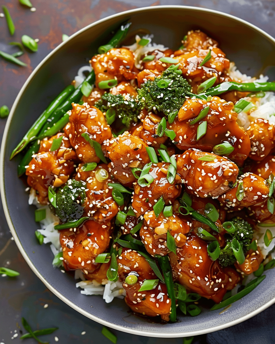 Honey Sesame Chicken Stir Fry