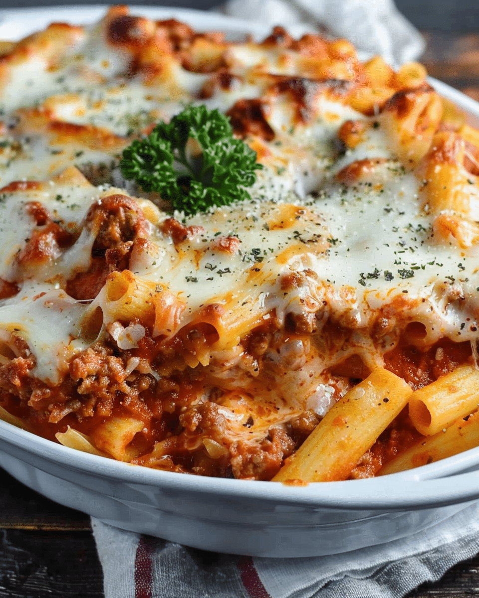 Easy Baked Ziti Recipe