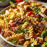 BBQ Chicken Ranch Pasta Salad