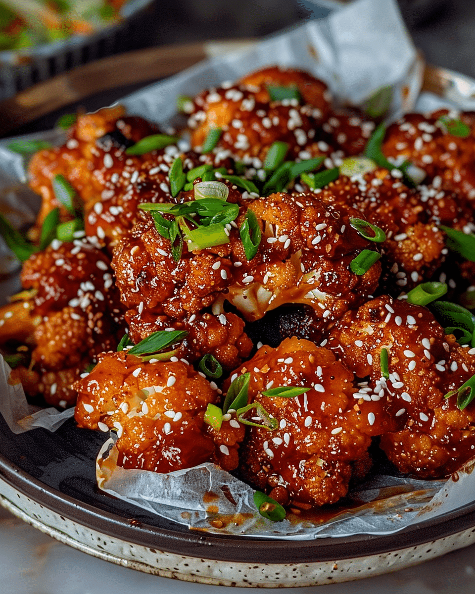 Korean Baked Cauliflower