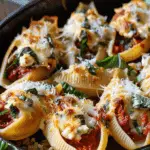 Creamy Sun-Dried Tomato and Ricotta Stuffed Shells
