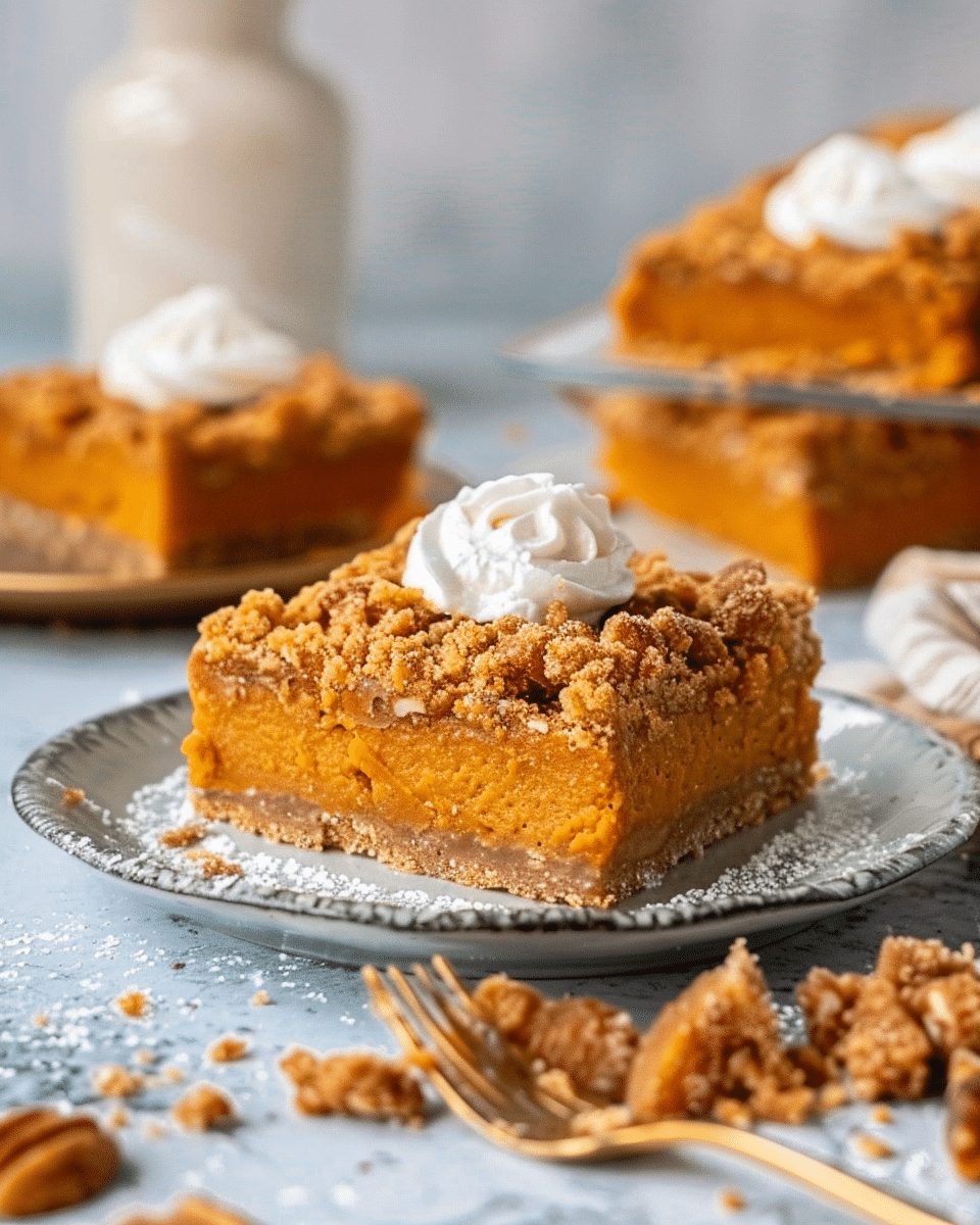 Sweet Potato Pie Bars